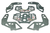 Losi LMT Grave Digger CHASSIS SIDE PLATES aluminum LOS04021T1