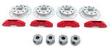 Axial Ryft HEX HUBS Aluminum 12mm, rotor and caliper (AXI232045) AXI03005