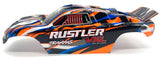 RUSTLER Pro Series VXL Painted ORANGE BODY shell (cover ProGraphix trimmed 37076-74