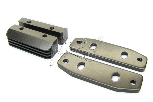 Kyosho ST-RR EVO.2 ENGINE MOUNTS, plate gunmetal TKI3 TKI2 MP9 Inferno ...