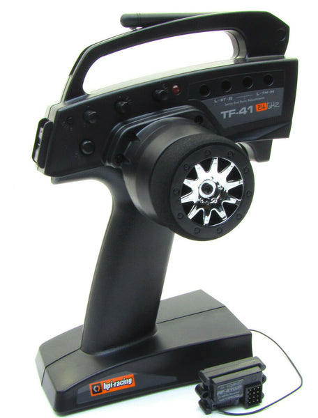 TROPHY Truggy RADIO SET TF/RF-41 RX & TX 120043 120044 (HPI flux 10701 ...