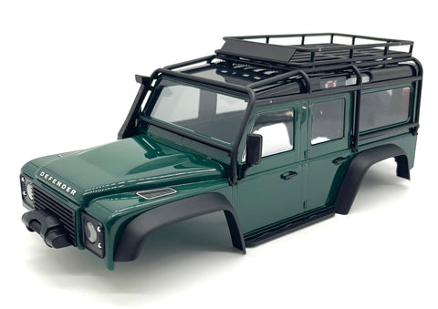 fits TRX-4M DEFENDER - BODY Cover, GREEN (Factory Painted, complete 97054-1