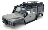 fits TRX-4M DEFENDER - BODY Cover, SILVER (Factory Painted, complete 97054-1