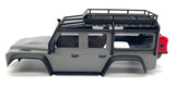 fits TRX-4M DEFENDER - BODY Cover, SILVER (Factory Painted, complete 97054-1