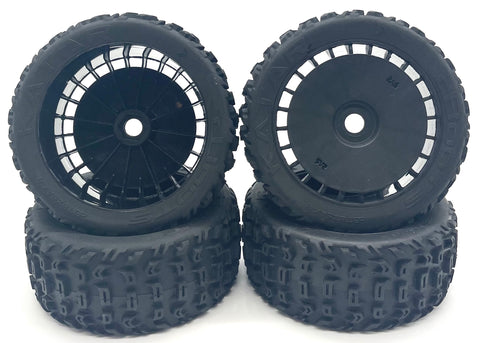 Arrma TALION 6s EXB - TIRES & Wheels (tyres DBoots KATAR ARA8707