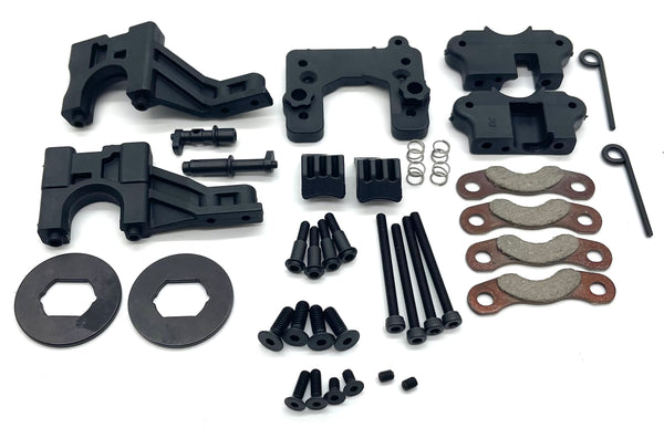 Tekno NT48 2.2 BRAKE Set center diff Mount (Bag C) pads disks posts TK ...