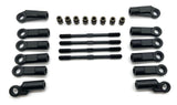 Tekno NB48 2.2 Nitro CAMBER LINKS front/rear (Bags G & I) turnbuckles, ball, rod ends TKR9305