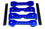 Fits SLEDGE - Suspension TIE BARS (blue) black Hinge Pins Traxxas 95096-4