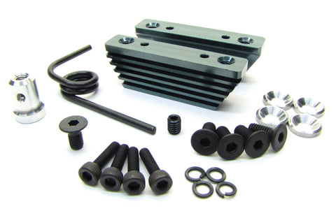 Mugen Supporto motore monoblocco in alluminio MBX8R E2713a Mugen Supporto motore monoblocco in alluminio MBX8R E2713a