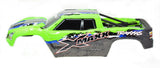 X-MAXX BODY cover Shell (LIME green Painted ProGraphics Shell 77086-4
